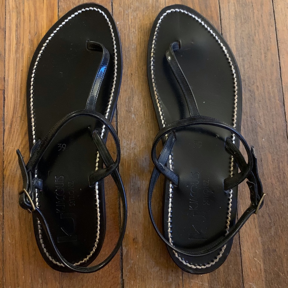 K. Jacques Valérie flat sandals